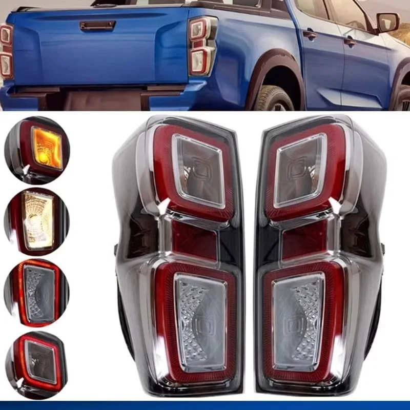 For Isuzu DMAX pickup 2021 2022 2023 Accessories Rear Tail Light Assembly Stop Lights Parking Lamp Replace original Tail light
For Isuzu DMAX pickup 2021 2022 2023 Accessories Rear Tail Light Assembly Stop Lights Parking Lamp Replace original Tail light