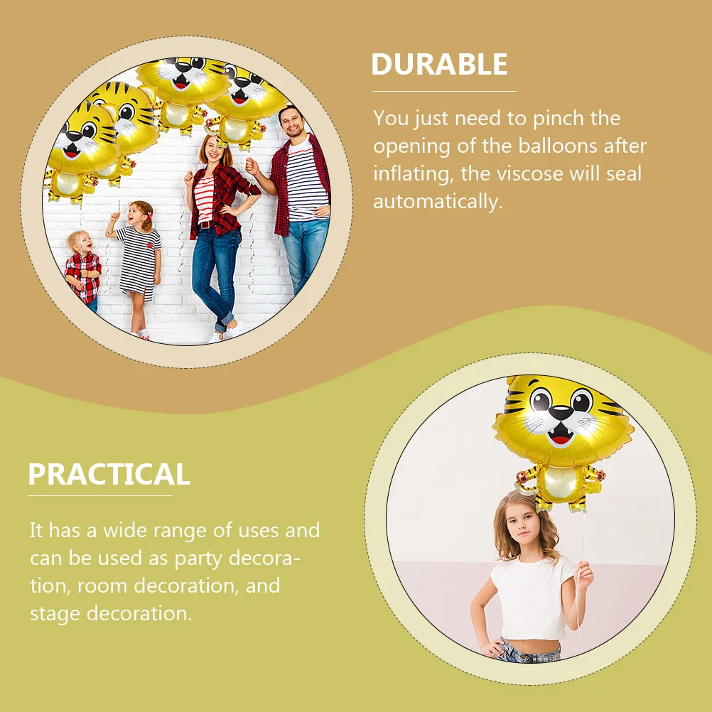 6 Pcs Aluminum Film Balloon Birthday Balloons for Decoration Ballons Party Accessories and Animal Foil Balls
6 Pcs Aluminum Film Balloon Birthday Balloons for Decoration Ballons Party Accessories and Animal Foil Balls