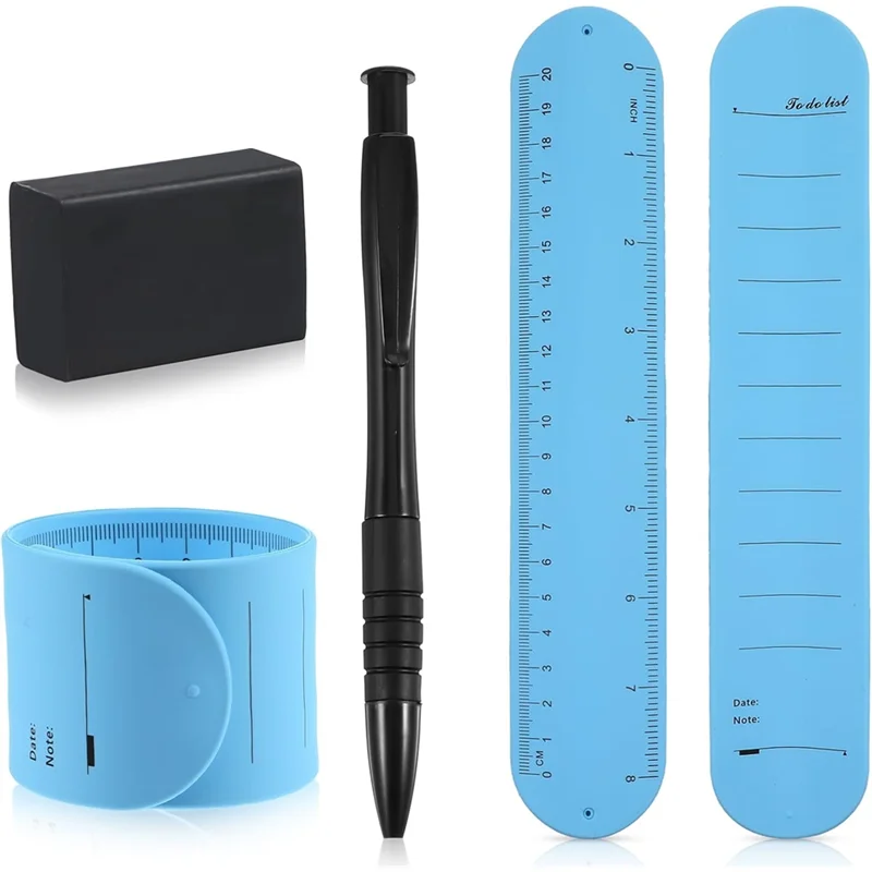 For Daily Planner Work For Study Task To Do List Silicone Memo Wrist Band 2 PCS Reusable,Waterproof Erasable
For Daily Planner Work For Study Task To Do List Silicone Memo Wrist Band 2 PCS Reusable,Waterproof Erasable