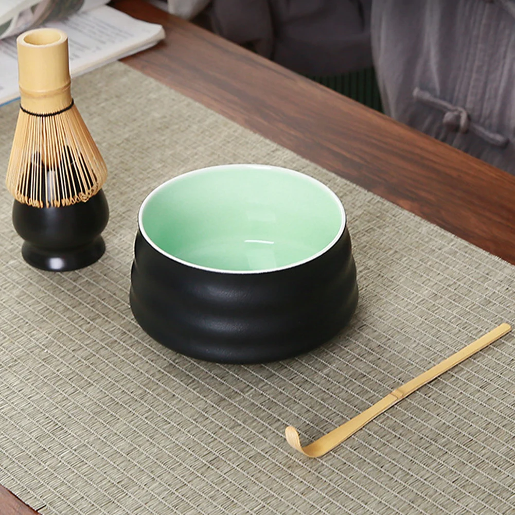 D5 4Pcs/set Matcha Set Tea Matcha Whisk and Bowl Whisk Holder Matcha Scoop Matcha Bowl Kit Set for Matcha Coffee Tea Ceremony
D5 4Pcs/set Matcha Set Tea Matcha Whisk and Bowl Whisk Holder Matcha Scoop Matcha Bowl Kit Set for Matcha Coffee Tea Ceremony