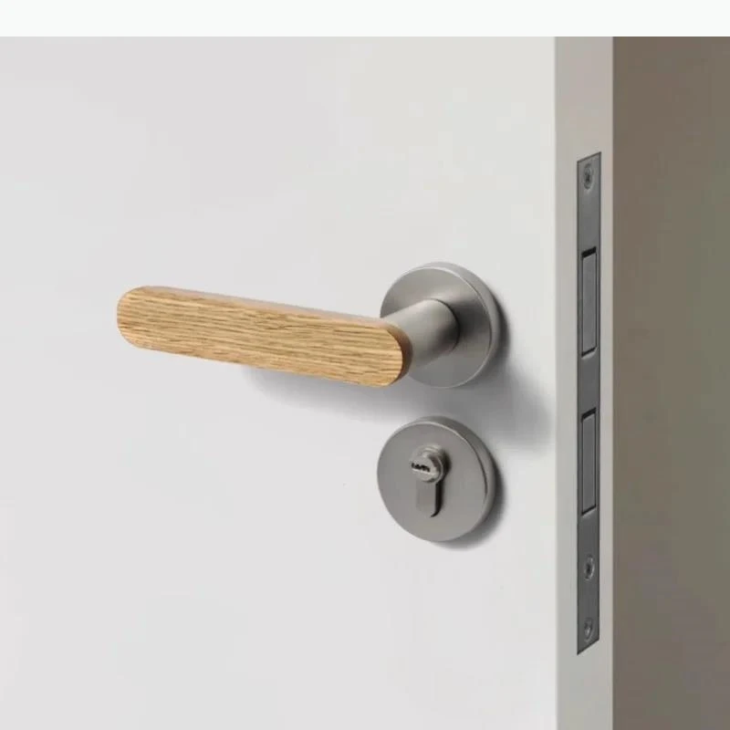 Bedroom Metal Door Lock Wooden Handle Universal Split Locks Safety Lock Silent Locks Door Hardware Accessories
Bedroom Metal Door Lock Wooden Handle Universal Split Locks Safety Lock Silent Locks Door Hardware Accessories