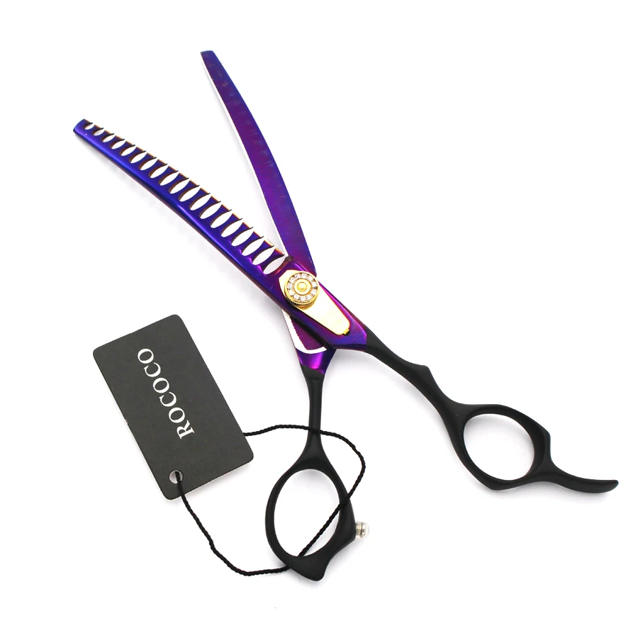 7.0 inch Pet Dog Curved Chunker Scissors Thinning Scissors Professional Dog Shark Thinning Shears Grooming Clipper Haircut Tools
7.0 inch Pet Dog Curved Chunker Scissors Thinning Scissors Professional Dog Shark Thinning Shears Grooming Clipper Haircut Tools