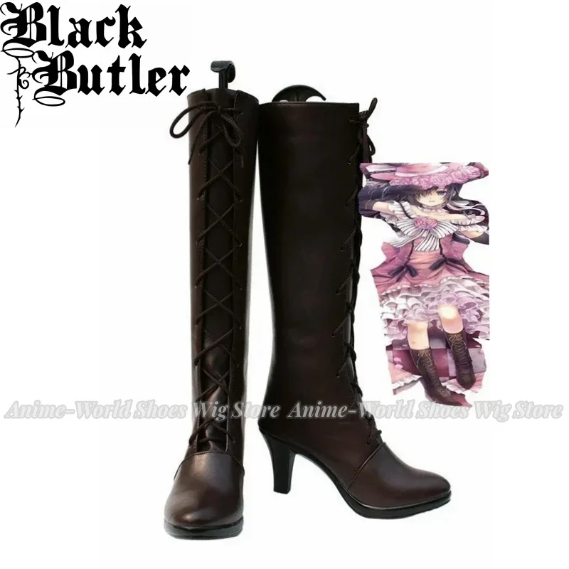 Black Butler Female Ciel Shoes Cosplay Kuroshitsuji Ciel Pink Dress Cosplay Boots High Heel Shoes Custom Made
Black Butler Female Ciel Shoes Cosplay Kuroshitsuji Ciel Pink Dress Cosplay Boots High Heel Shoes Custom Made