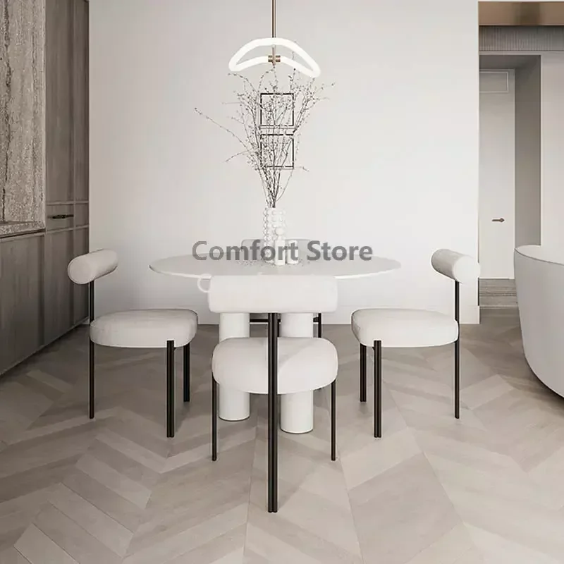 Designer Kitchen Bedroom Dining Chairs Nordic Dresser Salon Office Luxury Dining Chairs Metal Unique Chaise Home Furniture D10C
Designer Kitchen Bedroom Dining Chairs Nordic Dresser Salon Office Luxury Dining Chairs Metal Unique Chaise Home Furniture D10C