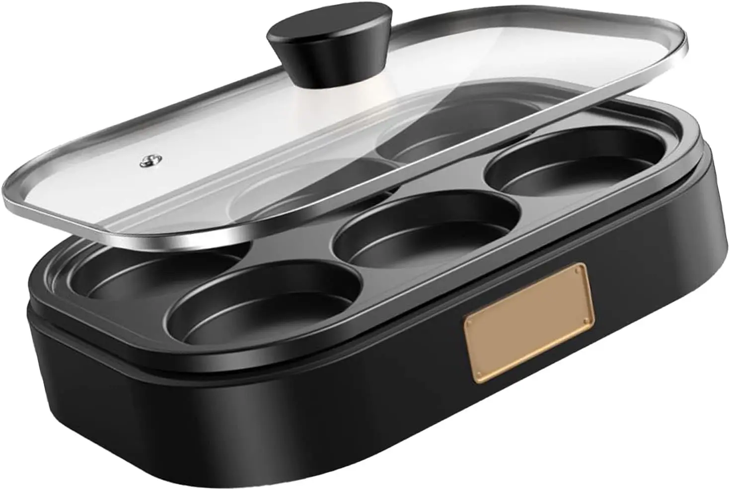 Egg Frying Pan, Electric Egg Cooker with 6 Cup Egg Frying Pan Breakfast Maker Easy Rapid Heating for Lunch Dinner Snacks Making
Egg Frying Pan, Electric Egg Cooker with 6 Cup Egg Frying Pan Breakfast Maker Easy Rapid Heating for Lunch Dinner Snacks Making