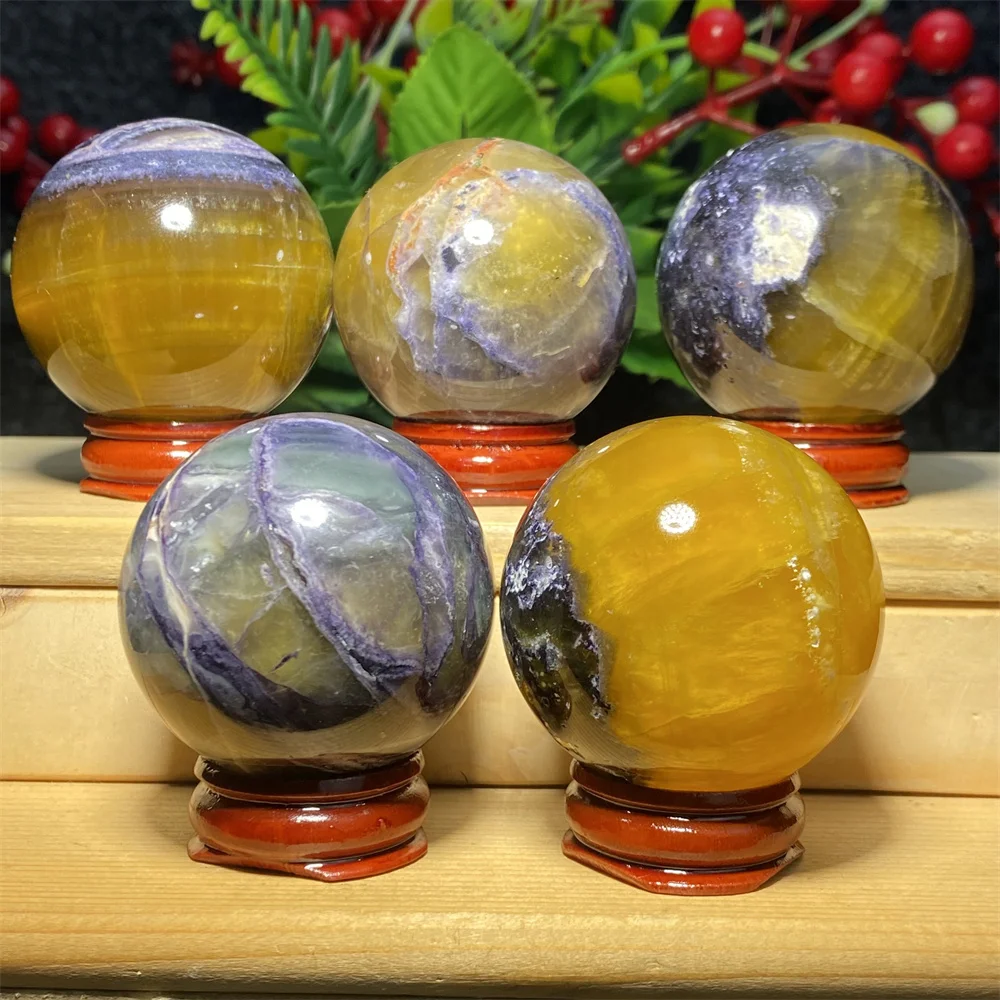 Natural Crystal Color Fluorite Ball Quartz Beauty Stone Home Decoration Reiki Healing MineralDelivery Bracket
Natural Crystal Color Fluorite Ball Quartz Beauty Stone Home Decoration Reiki Healing MineralDelivery Bracket