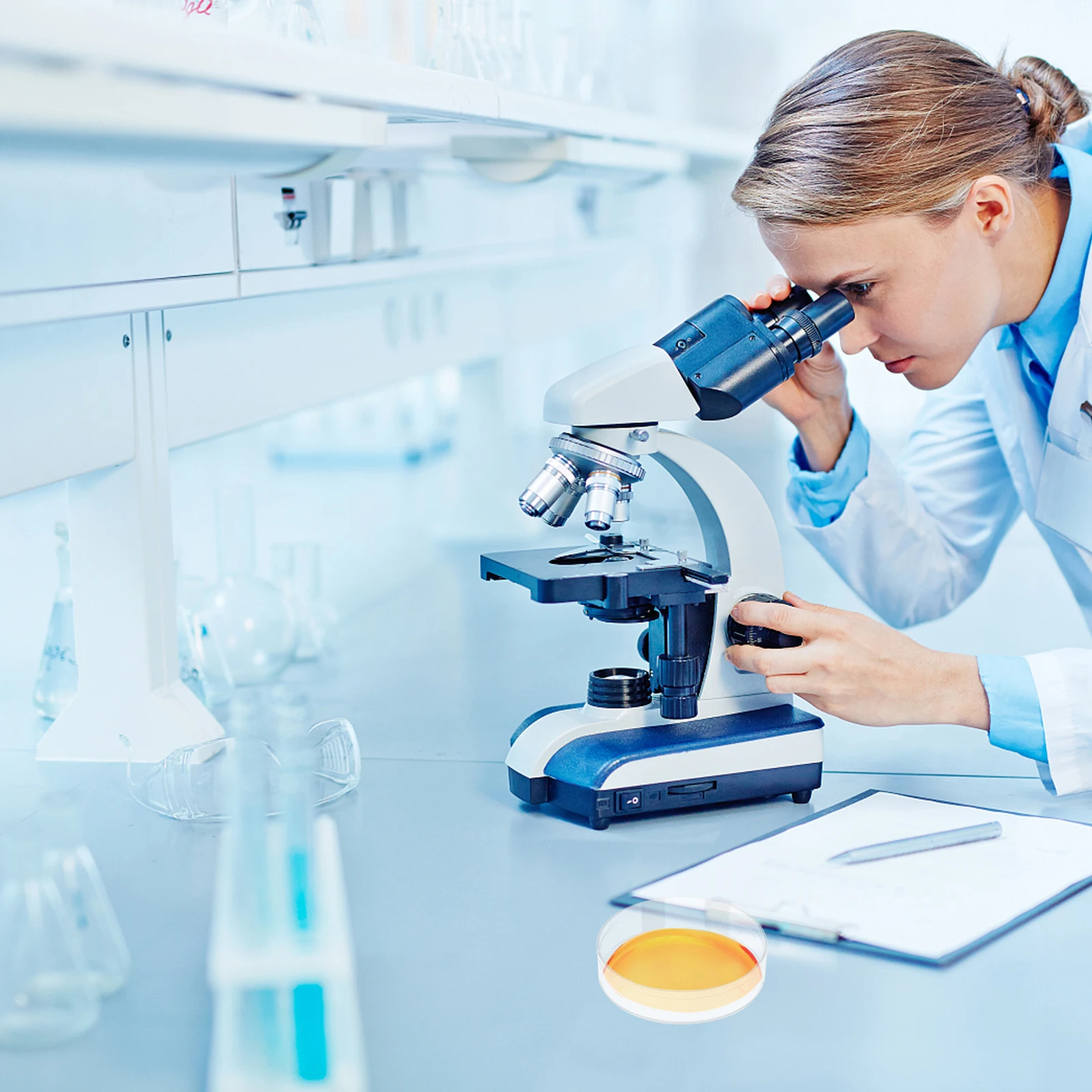 30 Pcs Lab Dishes Culture Plate Specimen Container Cell Plastic Clear Lid Child
30 Pcs Lab Dishes Culture Plate Specimen Container Cell Plastic Clear Lid Child