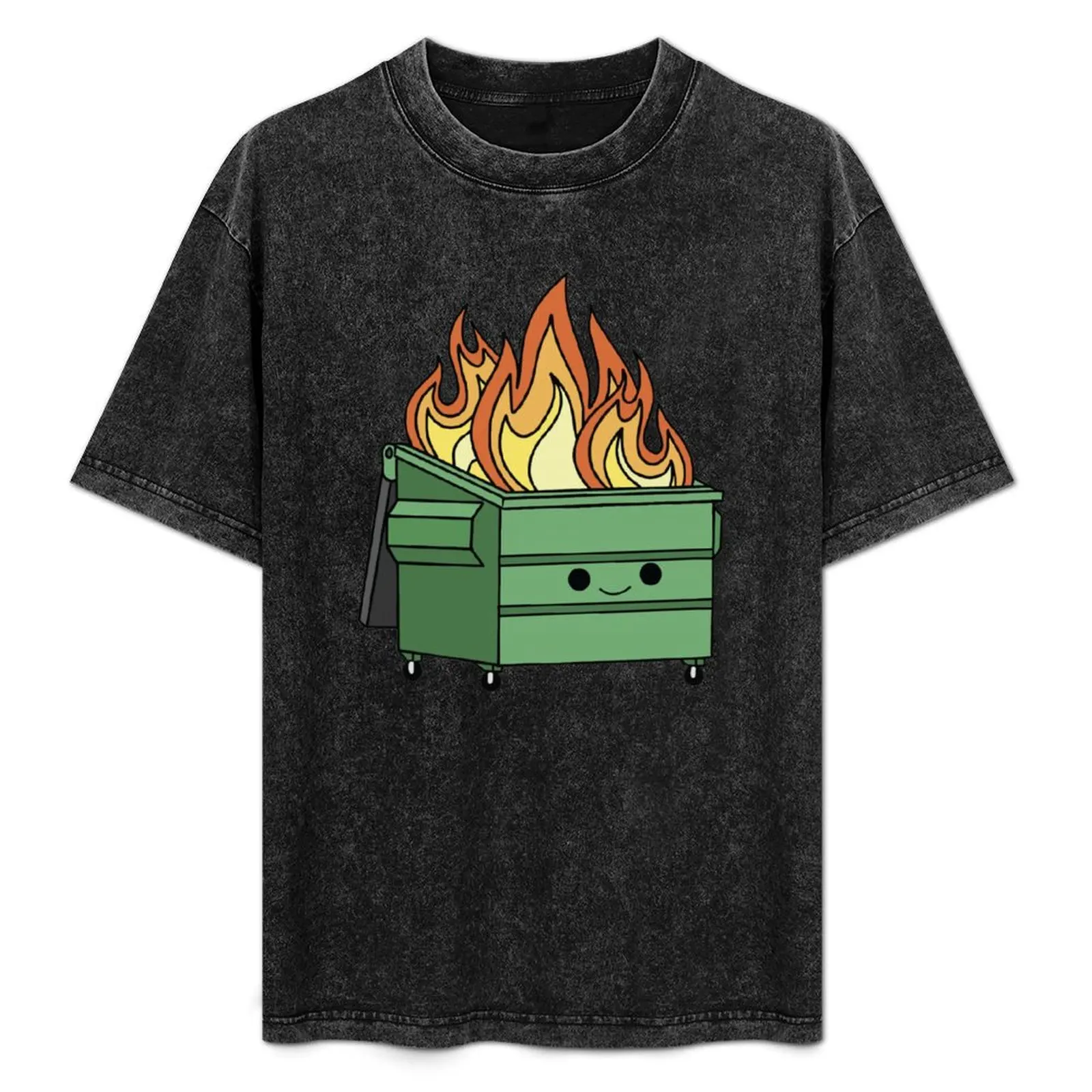 Dumpster Fire Vinyl T-Shirt Plus Size Simple Casual Top
Dumpster Fire Vinyl T-Shirt Plus Size Simple Casual Top