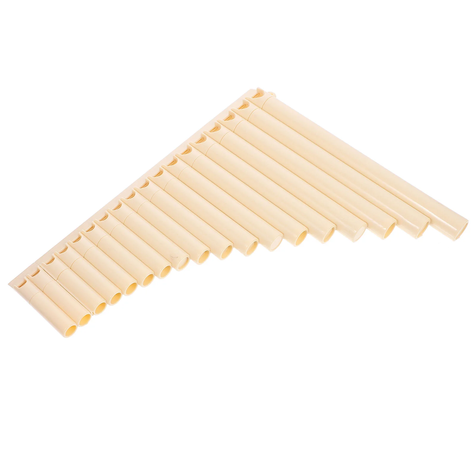 Instruments 18 Pipe Pan Flutes Useful Educational Musical Gift Beige Resin Traditional Campus
Instruments 18 Pipe Pan Flutes Useful Educational Musical Gift Beige Resin Traditional Campus