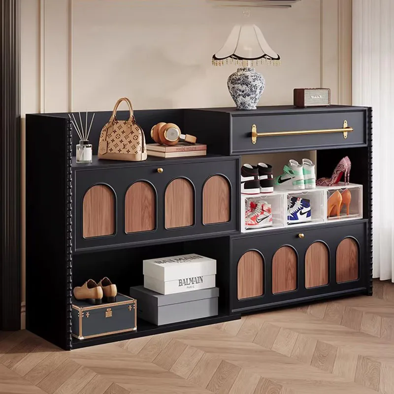 Wooden Storage Shoe Shelf Modern Drawers Slippers Entrance Hall Living Room Shoe Cabinet Designer Zapatero Entrance Furniture
Wooden Storage Shoe Shelf Modern Drawers Slippers Entrance Hall Living Room Shoe Cabinet Designer Zapatero Entrance Furniture