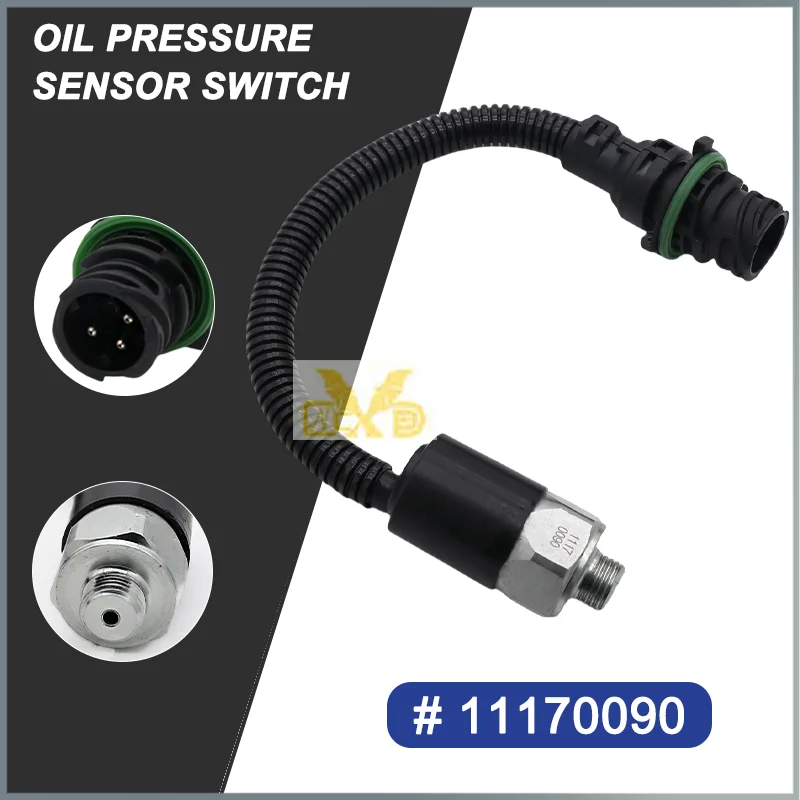 Oil Pressure Sensor Switch VOE11170090 11170090 for Volvo Wheel Loaders L50E L60E L70E L90E L110E L120E L150E L180E L220E L330E
Oil Pressure Sensor Switch VOE11170090 11170090 for Volvo Wheel Loaders L50E L60E L70E L90E L110E L120E L150E L180E L220E L330E