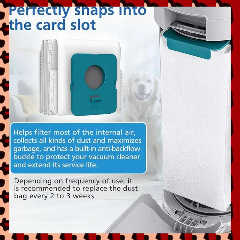 A72P 16 Pack VCA-ADB952 Dust Bag Compatible For Bespoke Jet Pro Extra/Complete Extra Handheld Vacuum Cleaner 
A72P 16 Pack VCA-ADB952 Dust Bag Compatible For Bespoke Jet Pro Extra/Complete Extra Handheld Vacuum Cleaner