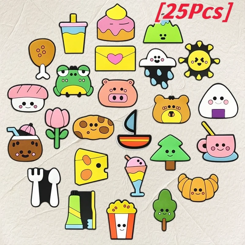 25 Pieces Cute New Toast Series Hole Shoes Accessories Snap Buckles DIY Personality Soft Rubber PVC Shoes Flower Shoe Buckles
25 Pieces Cute New Toast Series Hole Shoes Accessories Snap Buckles DIY Personality Soft Rubber PVC Shoes Flower Shoe Buckles