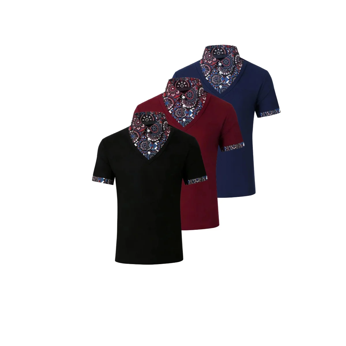 Summer men's new style fashionable casual short-sleeved shirt, luxurious and retro, breathable and comfortable POLO
Summer men's new style fashionable casual short-sleeved shirt, luxurious and retro, breathable and comfortable POLO