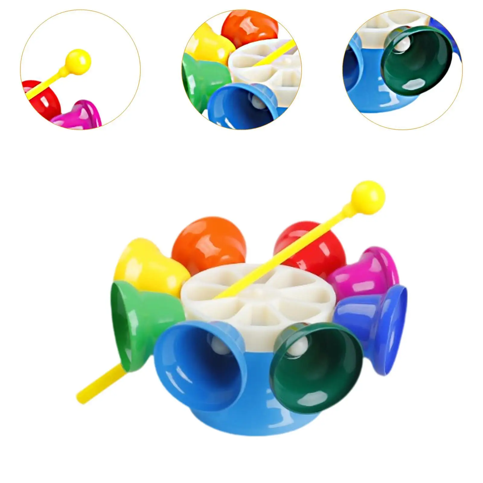 Hand Bells 8 Note Hand Eye Coordination Musical Instrument Toy Childern Percussion Instrument for Kids Children Boys Girls
Hand Bells 8 Note Hand Eye Coordination Musical Instrument Toy Childern Percussion Instrument for Kids Children Boys Girls