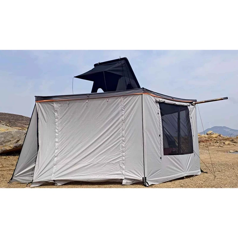 Customized Aluminum 270 Degree Vehicle Awning For 4x4 Offroad Overland Camping
Customized Aluminum 270 Degree Vehicle Awning For 4x4 Offroad Overland Camping