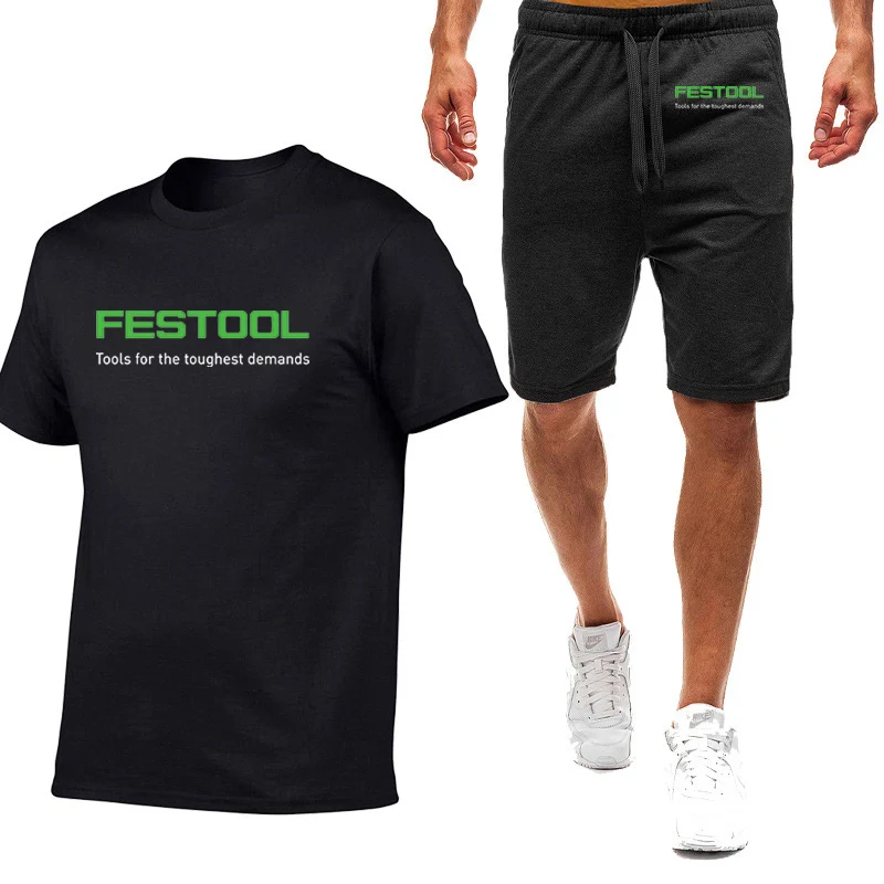 Лето 2025 г., популярный комплект с логотипом Festool Tools, мужские футболки с короткими рукавами, топы + спортивные штаны с эластичной резинкой на талии, однотонный костюм
Лето 2025 г., популярный комплект с логотипом Festool Tools, мужские футболки с короткими рукавами, топы + спортивные штаны с эластичной резинкой на талии, однотонный костюм