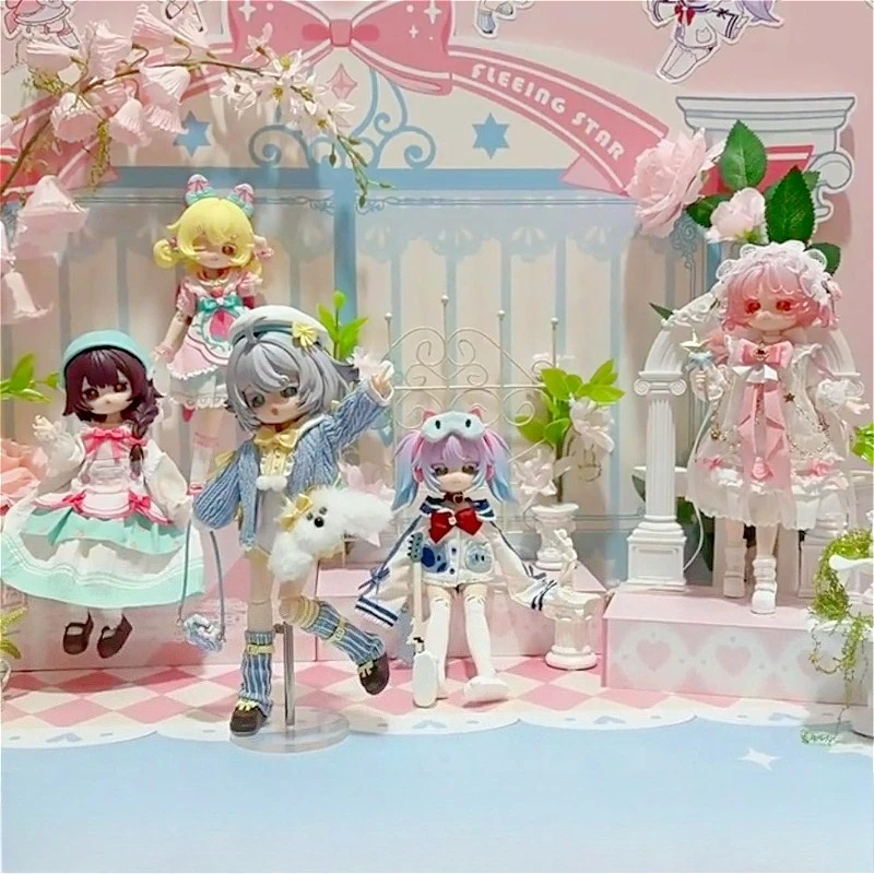 MIRAIDOLLS Escaping Star Wish Girl Series 1/8 BJD Articulated Action Figure Dress Up Doll Blind Box Kawaii Toys Collectible Gift
MIRAIDOLLS Escaping Star Wish Girl Series 1/8 BJD Articulated Action Figure Dress Up Doll Blind Box Kawaii Toys Collectible Gift