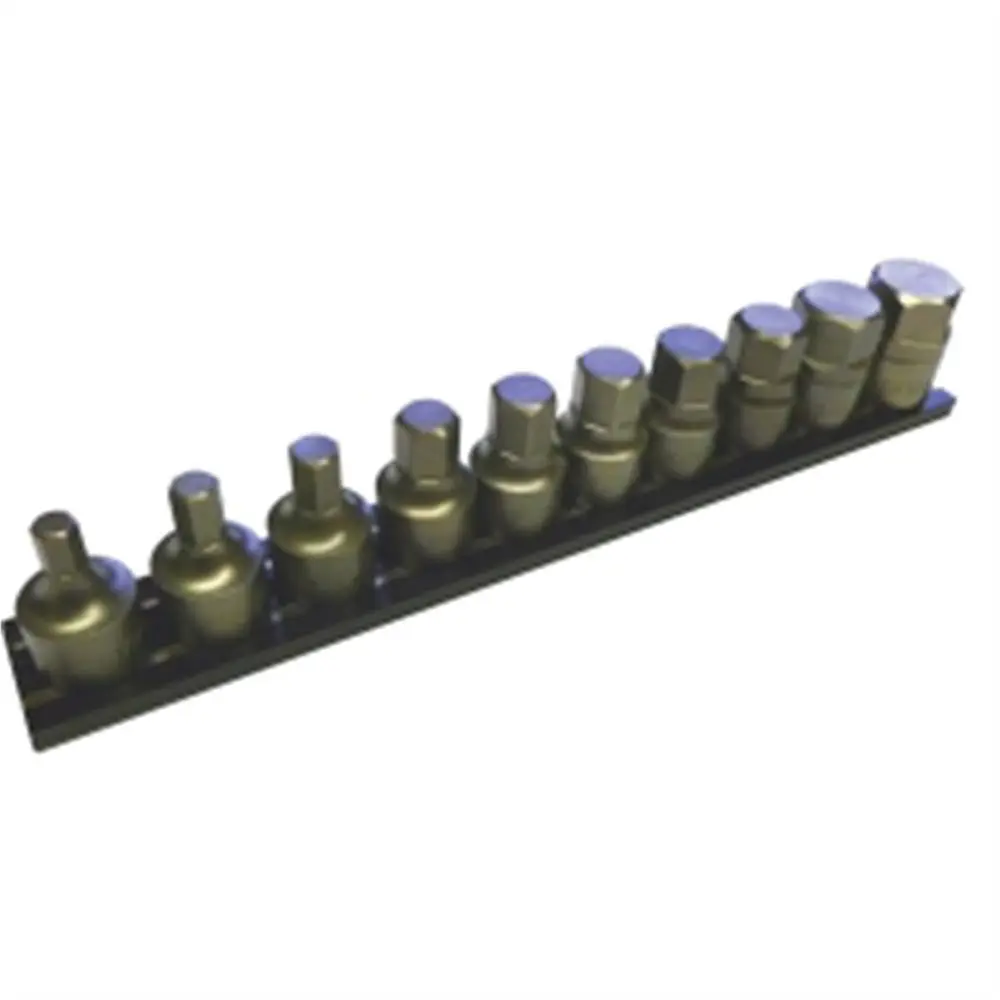 Half Cut Stubby Metric Hex Set - 3/8" Sq. Dr
Half Cut Stubby Metric Hex Set - 3/8" Sq. Dr