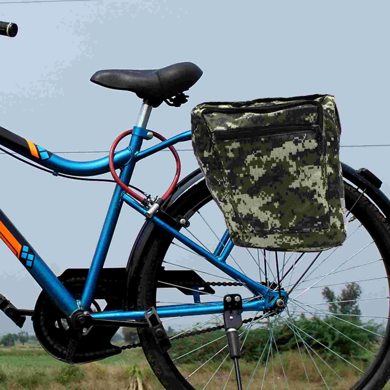 Waterproof Camo Canvas Rear Seat Bag Saddle Bag Trunk Bag for Mountain Cycling Bike (Green) camo rear seat bag
Waterproof Camo Canvas Rear Seat Bag Saddle Bag Trunk Bag for Mountain Cycling Bike (Green) camo rear seat bag