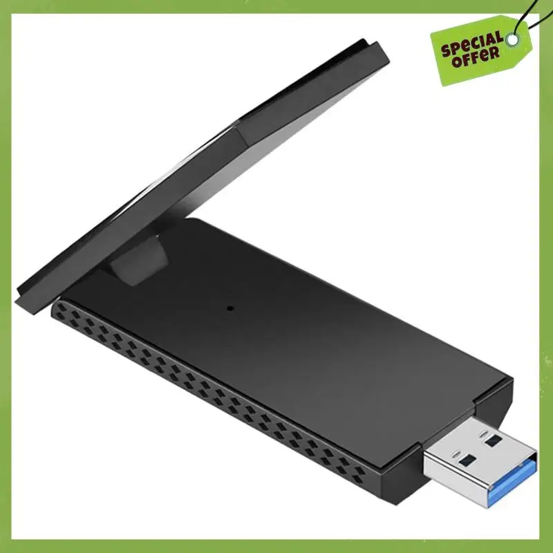 AX5400 Wifi 6E USB Adapter 5400Mbps Wireless Wifi Card 2.4G/5G/6Ghz Tri-Band USB3.0 Wifi6e Adapter For Win10&Win11
AX5400 Wifi 6E USB Adapter 5400Mbps Wireless Wifi Card 2.4G/5G/6Ghz Tri-Band USB3.0 Wifi6e Adapter For Win10&Win11