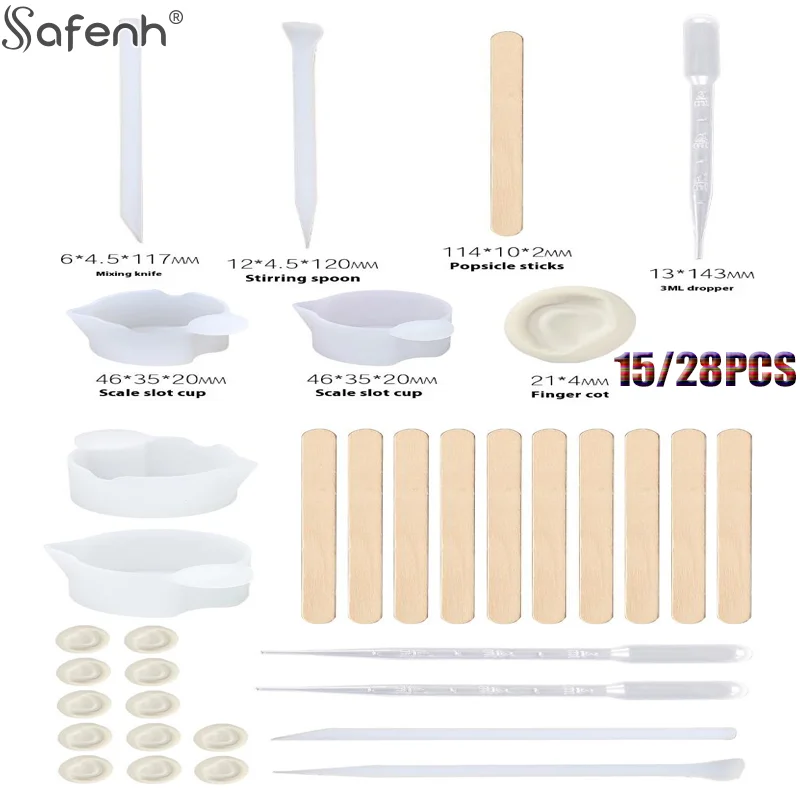 15/28 шт. DIY форма для регулировки клея, дозирующая чашка для смешивания клея, эпоксидная смола, DIY форма для смешивания смолы, инструмент для литья, сделай сам, ремесло, изготовление ювелирных изделий
15/28 шт. DIY форма для регулировки клея, дозирующая чашка для смешивания клея, эпоксидная смола, DIY форма для смешивания смолы, инструмент для литья, сделай сам, ремесло, изготовление ювелирных изделий