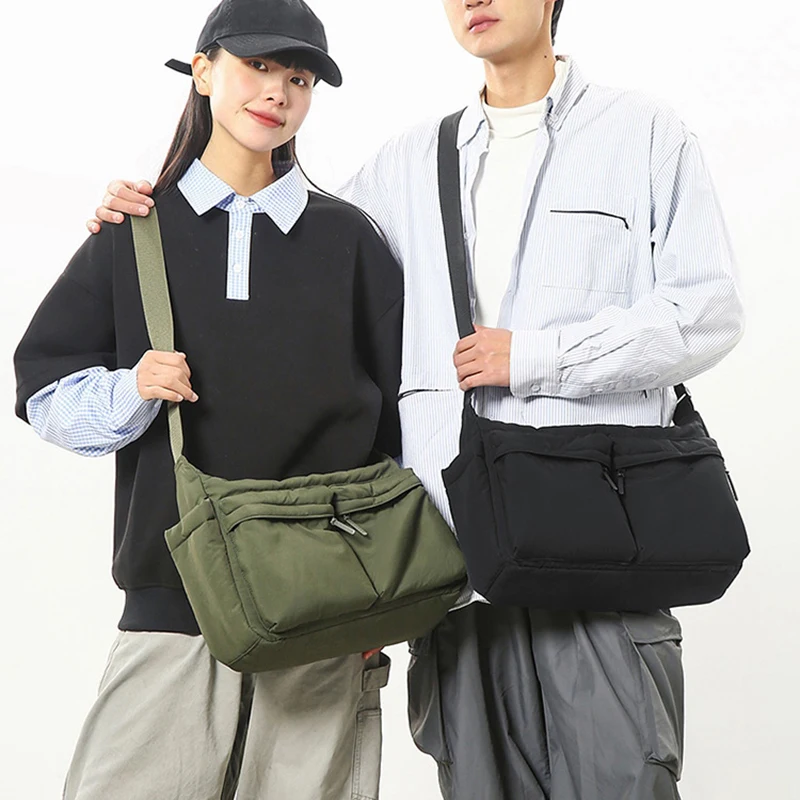 1Pieces Casual Multi-pocket Messenger Bags For Fashion Nylon Shoulder Bag Large Handbags Traveling Handbag
1Pieces Casual Multi-pocket Messenger Bags For Fashion Nylon Shoulder Bag Large Handbags Traveling Handbag
