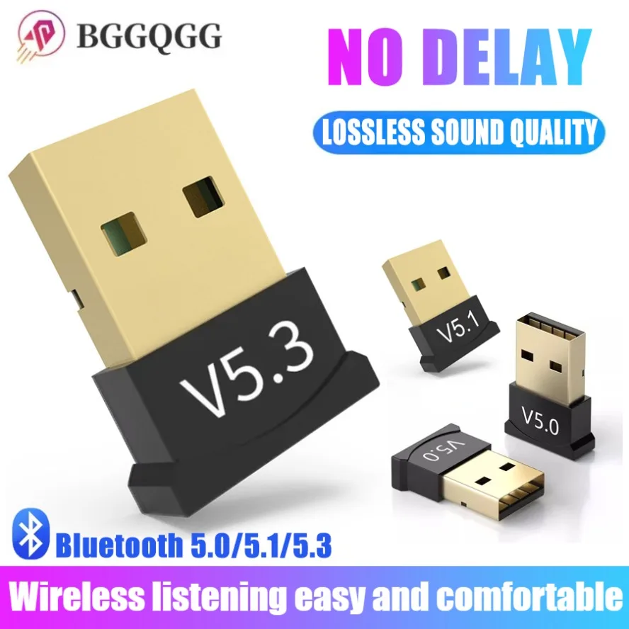USB Bluetooth 5.3 Adapter Wireless Bluetooth 5.1 Dongle Adapter Wireless Speaker Audio Receiver USB Transmitter for PC Laptop
USB Bluetooth 5.3 Adapter Wireless Bluetooth 5.1 Dongle Adapter Wireless Speaker Audio Receiver USB Transmitter for PC Laptop