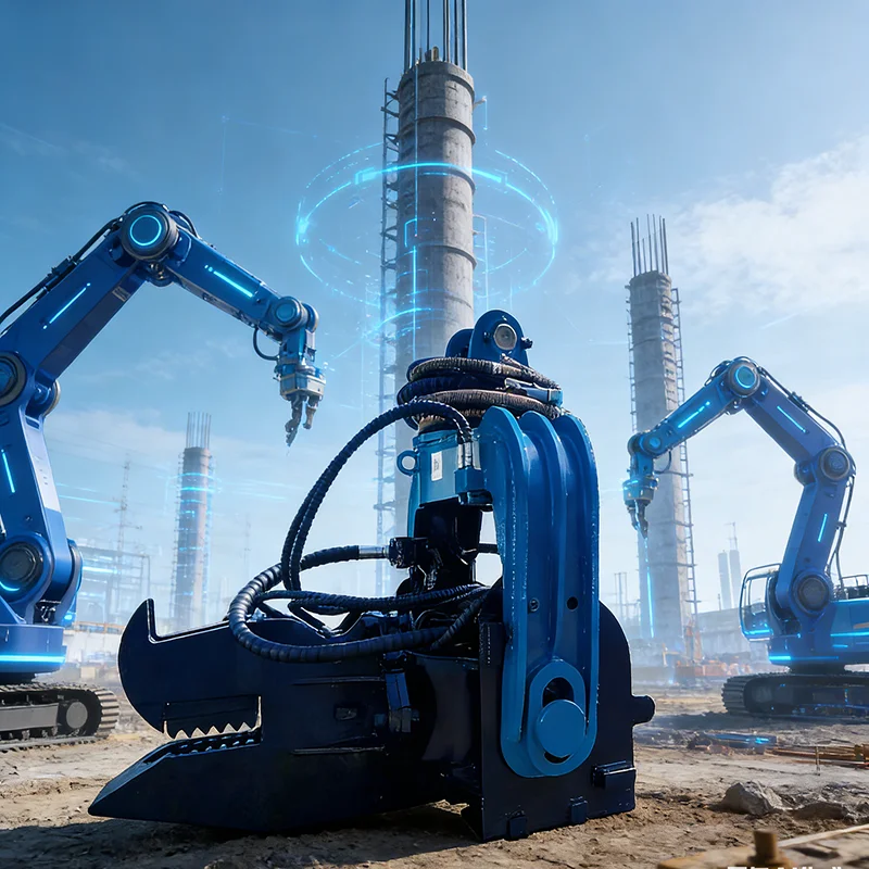 Customized Heavy Duty Pile Driver for Excavator, Hydraulic Vibro Pile Hammer for Pile Installation, High Power & Durable
Customized Heavy Duty Pile Driver for Excavator, Hydraulic Vibro Pile Hammer for Pile Installation, High Power & Durable