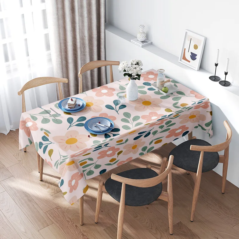 Modern Floral Printed TableclothPerfect for Dining Tables Soft Non-Slip Fabric Bright Colors Various Sizes Available
Modern Floral Printed TableclothPerfect for Dining Tables Soft Non-Slip Fabric Bright Colors Various Sizes Available