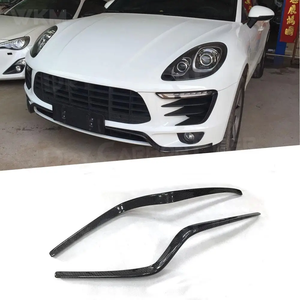 2PCS Carbon Fiber Front Bumper Grill Molding Garnish Panel Trim Decoration Strips Splitters For Porsche Macan 2014 - 2017
2PCS Carbon Fiber Front Bumper Grill Molding Garnish Panel Trim Decoration Strips Splitters For Porsche Macan 2014 - 2017