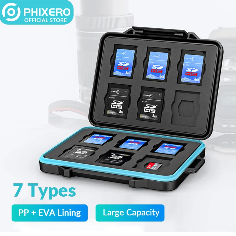 Портативный контейнер для жесткого диска PHIXERO 2,5 дюйма, сумка для твердотельного диска M2 для TF CF Micro SD карты памяти, жесткого диска
Портативный контейнер для жесткого диска PHIXERO 2,5 дюйма, сумка для твердотельного диска M2 для TF CF Micro SD карты памяти, жесткого диска