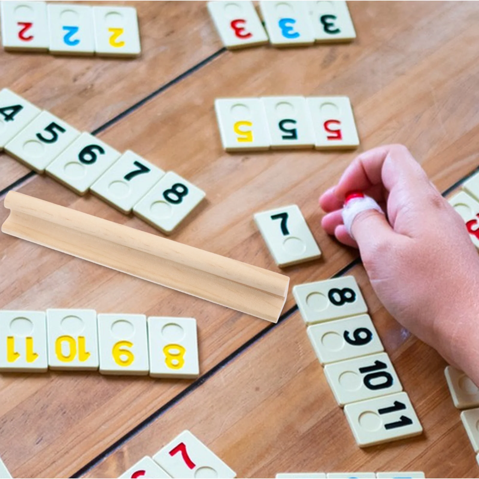 6pcs Wooden Letter Base English Letter Trays For Game Organization Craft Projects Mexican Train Racks Domino Holders Wood Crafts
6pcs Wooden Letter Base English Letter Trays For Game Organization Craft Projects Mexican Train Racks Domino Holders Wood Crafts