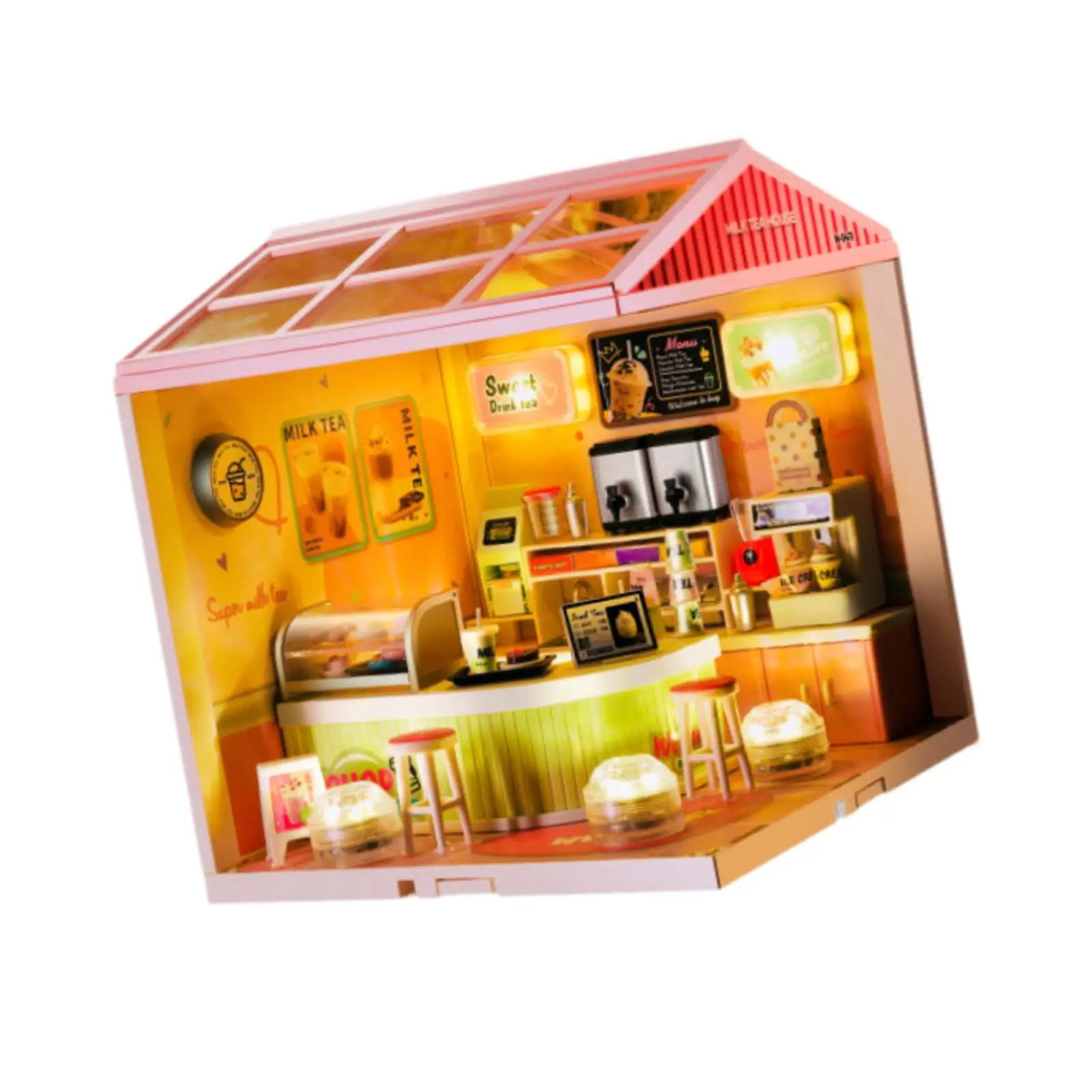 DIY Miniature Dollhouse Kit Decoration Ornaments Display Educational Toy Handmade Tiny House Toys for Family Teens Holiday Gifts
DIY Miniature Dollhouse Kit Decoration Ornaments Display Educational Toy Handmade Tiny House Toys for Family Teens Holiday Gifts