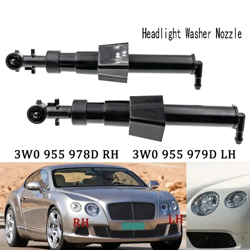 Car Headlight Washer Nozzle For Bentley Continental Flying Spur Continental GT GTC 2011-2019
Car Headlight Washer Nozzle For Bentley Continental Flying Spur Continental GT GTC 2011-2019