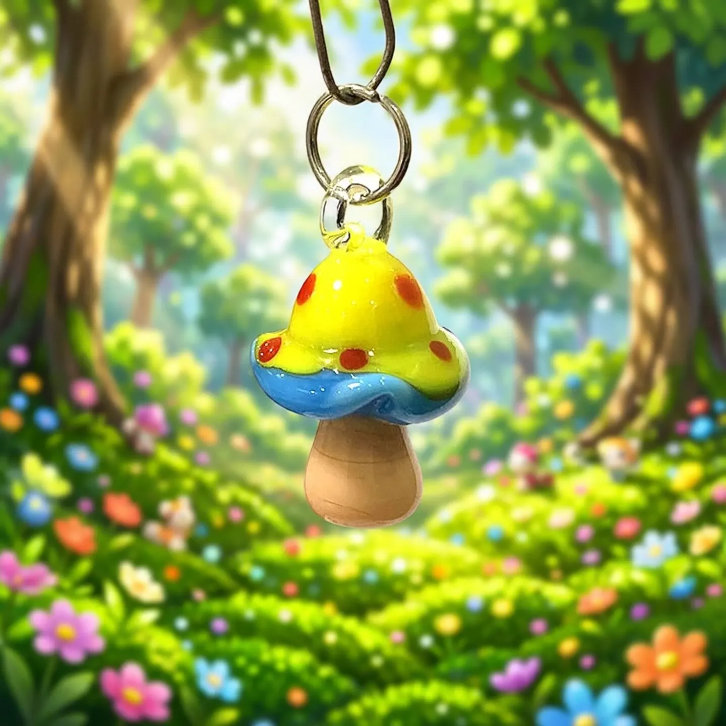 Creative Cute Mini Mushroom Charm Glass Pendant DIY Craft Supplies Perfect Holiday Party Xmas New Year Gifts for Handmade Lovers
Creative Cute Mini Mushroom Charm Glass Pendant DIY Craft Supplies Perfect Holiday Party Xmas New Year Gifts for Handmade Lovers