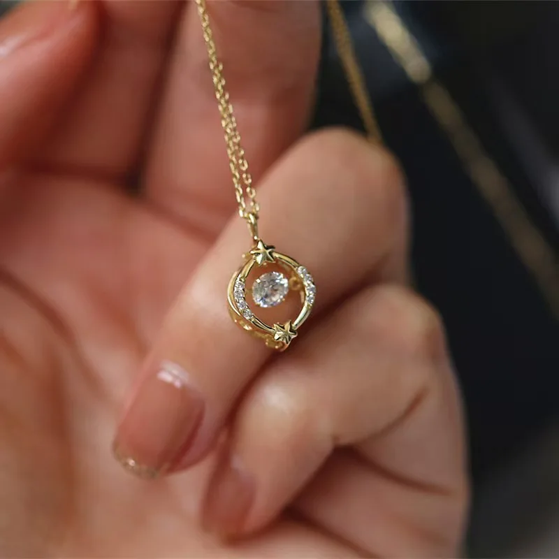 925 Sterling Silver Japanese Style Star Hollow Out Dynamic Geometric Pendant Necklace For Women Exquisite Party Gift Jewelry
925 Sterling Silver Japanese Style Star Hollow Out Dynamic Geometric Pendant Necklace For Women Exquisite Party Gift Jewelry
