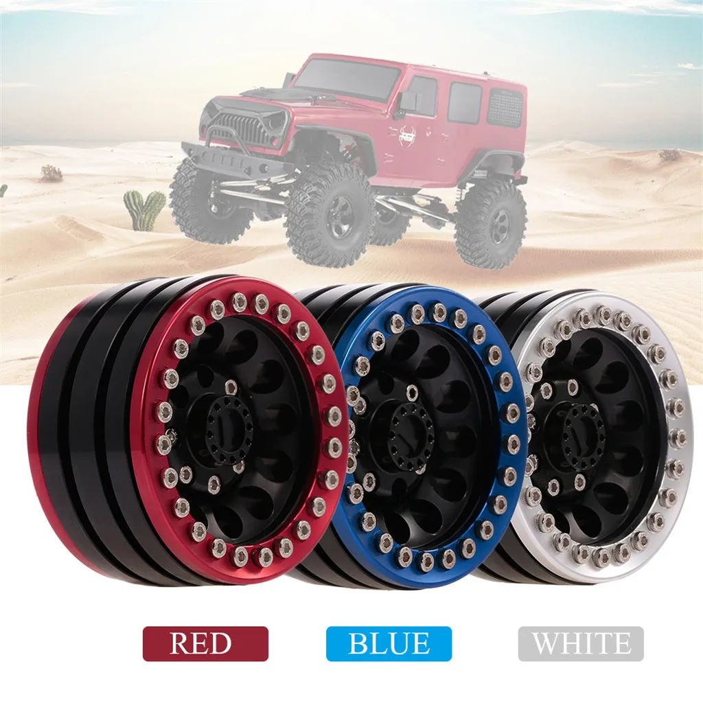 4PCS 1.9 Metal Crawler Wheels 4-Pack Pressure Ring White Center Double Groove Black White12 round hole hub
4PCS 1.9 Metal Crawler Wheels 4-Pack Pressure Ring White Center Double Groove Black White12 round hole hub