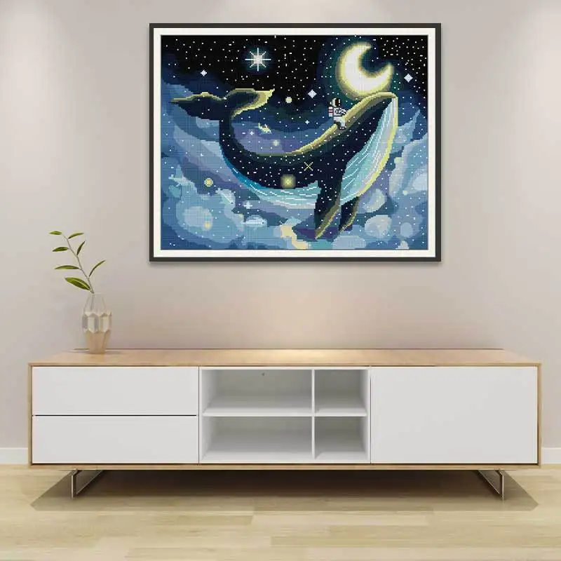 Набор для вышивки крестом Joy Sunday с предварительной печатью, легкий узор, набор для вышивки из штампованной ткани Аиды - Море звезд
Набор для вышивки крестом Joy Sunday с предварительной печатью, легкий узор, набор для вышивки из штампованной ткани Аиды - Море звезд