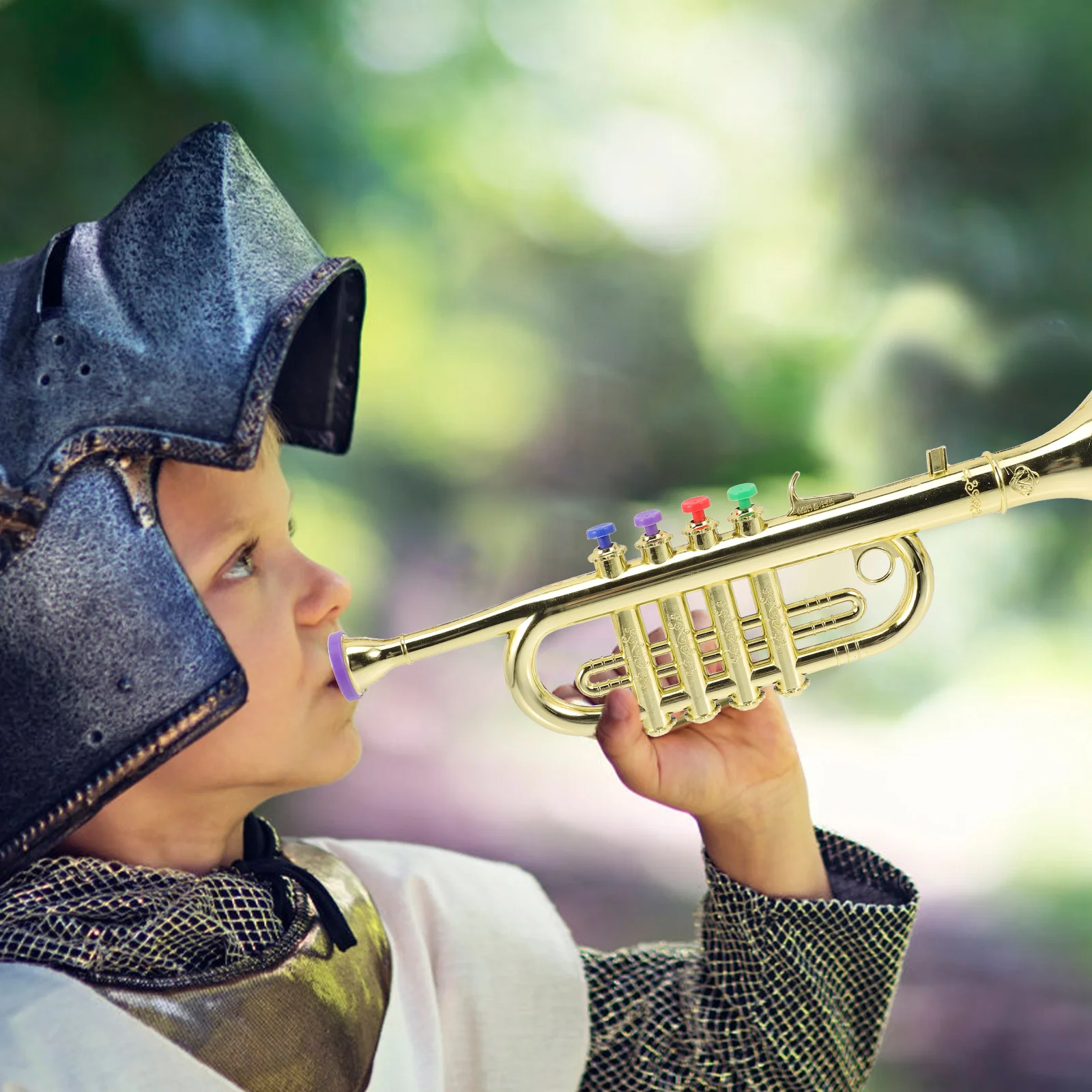 Simulated Musical Instrument Toy Kids Trumpet Beginner Children Abs Plastic Creative Musical Toy Early Educational Plaything
Simulated Musical Instrument Toy Kids Trumpet Beginner Children Abs Plastic Creative Musical Toy Early Educational Plaything
