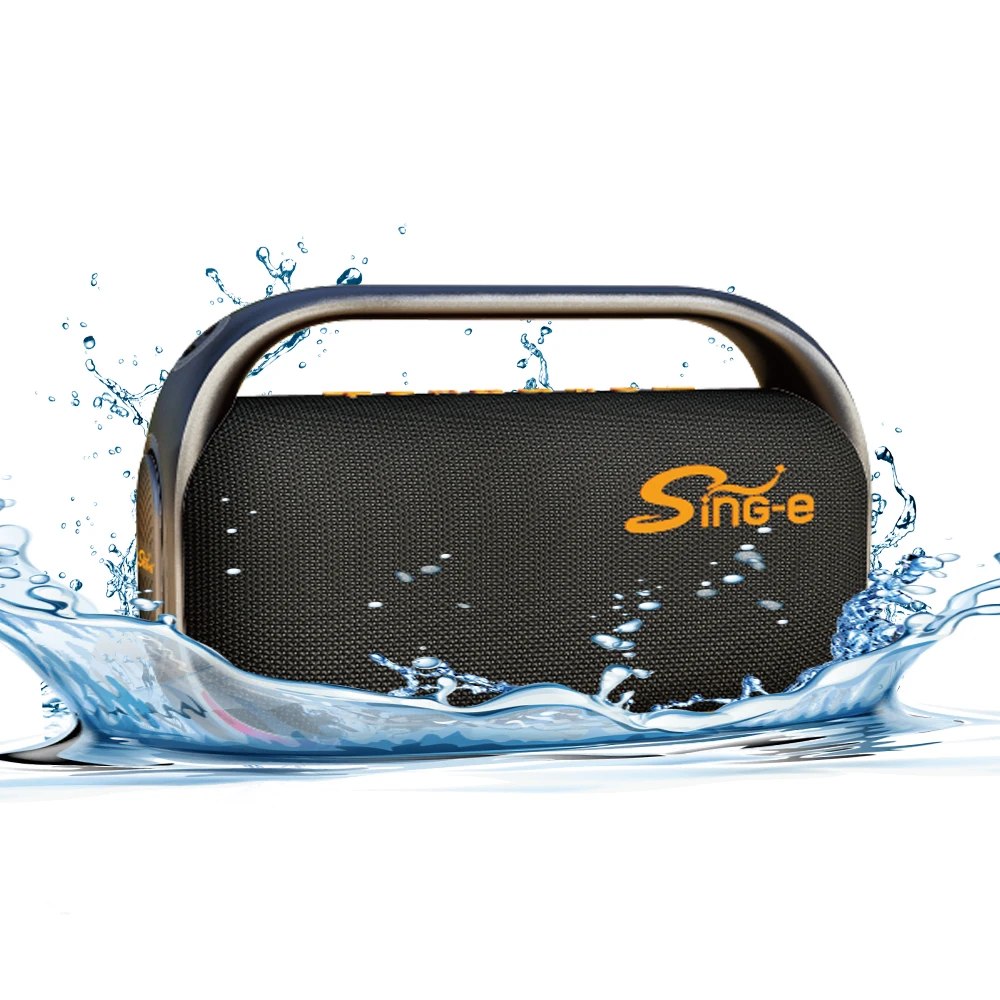 SING-E ZQS-V06 Portable Mini Outdoor Speaker Speaker Portable Outdoor Wireless Speaker Microphone
SING-E ZQS-V06 Portable Mini Outdoor Speaker Speaker Portable Outdoor Wireless Speaker Microphone