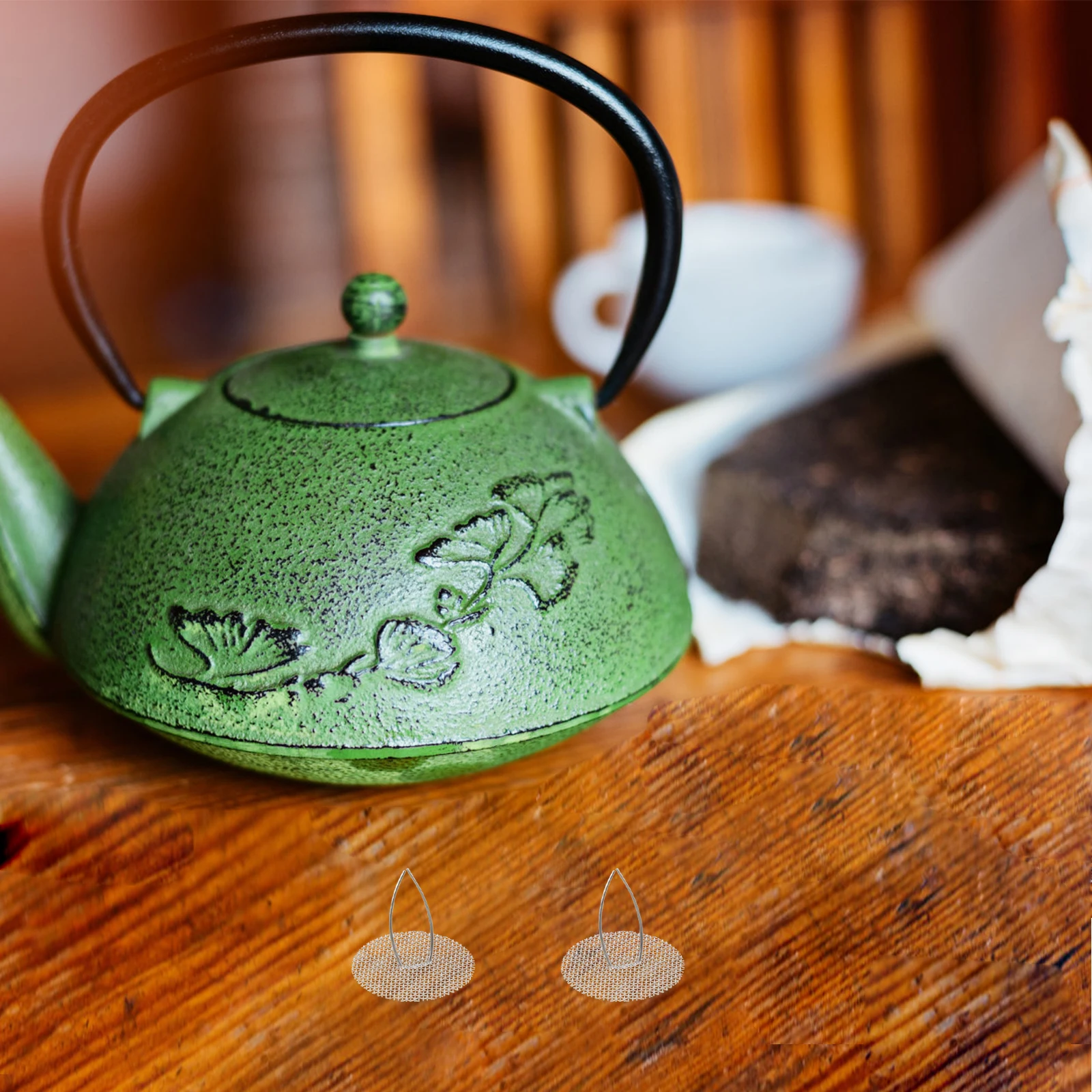 2pcs Stainless Steel Teapot Filter Strainer Clog Proof For Chinese Japanese Kettles Easy Clean Home Office Tea House Use
2pcs Stainless Steel Teapot Filter Strainer Clog Proof For Chinese Japanese Kettles Easy Clean Home Office Tea House Use