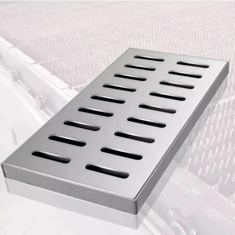 Robust Stainless Steel Drain Cover for Effective Drainage Double Slat Design Ensures Quick Water Flow for Outdoor Use
Robust Stainless Steel Drain Cover for Effective Drainage Double Slat Design Ensures Quick Water Flow for Outdoor Use