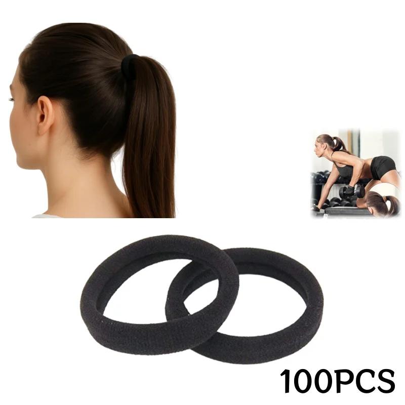 100 Count Hair Bands No Damage, Pain-Free Hair Ties, Black Hair Ties, Seamless Thick Elastic Hair Ties,Hair Elastics Good Hair Styling Hair Accessories for Women
100 Count Hair Bands No Damage, Pain-Free Hair Ties, Black Hair Ties, Seamless Thick Elastic Hair Ties,Hair Elastics Good Hair Styling Hair Accessories for Women