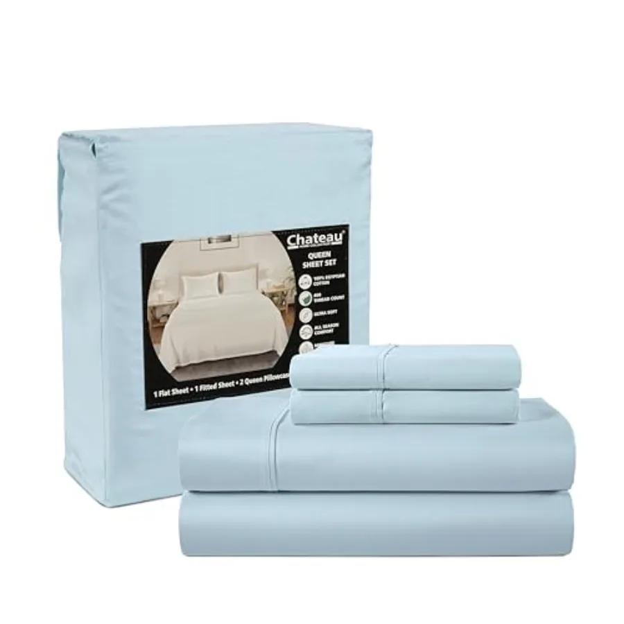 400 Thread Count Size Sheets 15" Deep Pocket Sheets Soft Sateen Weave Naturally Cooling and Breathable Machine Washable 4 Pcs E
400 Thread Count Size Sheets 15" Deep Pocket Sheets Soft Sateen Weave Naturally Cooling and Breathable Machine Washable 4 Pcs E