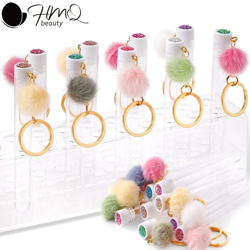 100/30pcs Eyelash Brush Tubes Reusable with Gold Keychain Plush Ball Mascara Wands Rhinestone Spoolie Brush Makeup Tools
100/30pcs Eyelash Brush Tubes Reusable with Gold Keychain Plush Ball Mascara Wands Rhinestone Spoolie Brush Makeup Tools