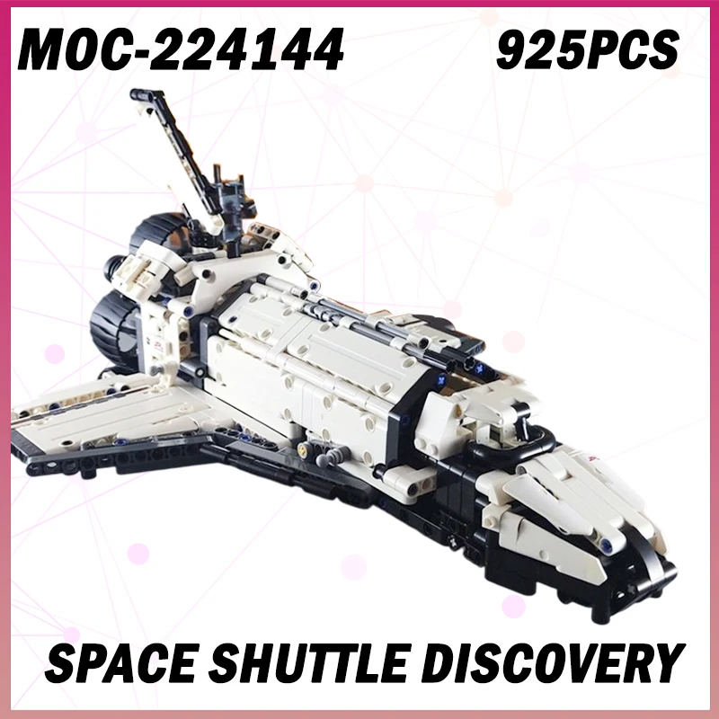 925PCS MOC-224144 SPACE SHUTTLE DISCOVERY Model Building Blocks Bricks Toys Pace Shuttle Birthday Christmas BOY Gift Compatible
925PCS MOC-224144 SPACE SHUTTLE DISCOVERY Model Building Blocks Bricks Toys Pace Shuttle Birthday Christmas BOY Gift Compatible