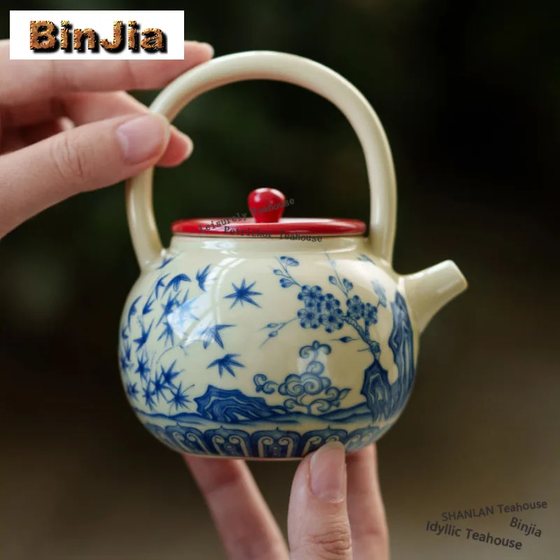 Чайник для заваривания чая ручной работы из сосны и бамбука, 160 мл, с эмалевым покрытием для высоких температур, с отверстием для заваривания, в подарок
Чайник для заваривания чая ручной работы из сосны и бамбука, 160 мл, с эмалевым покрытием для высоких температур, с отверстием для заваривания, в подарок