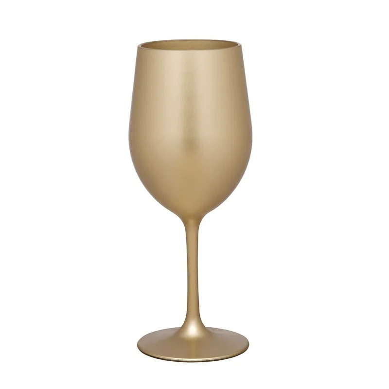 BPA-Free Acrylic Wine Glasses Set of 4, 12oz Metallic Gold Plastic Red & White Wine Glasses, Durable Unbreakable Design
BPA-Free Acrylic Wine Glasses Set of 4, 12oz Metallic Gold Plastic Red & White Wine Glasses, Durable Unbreakable Design