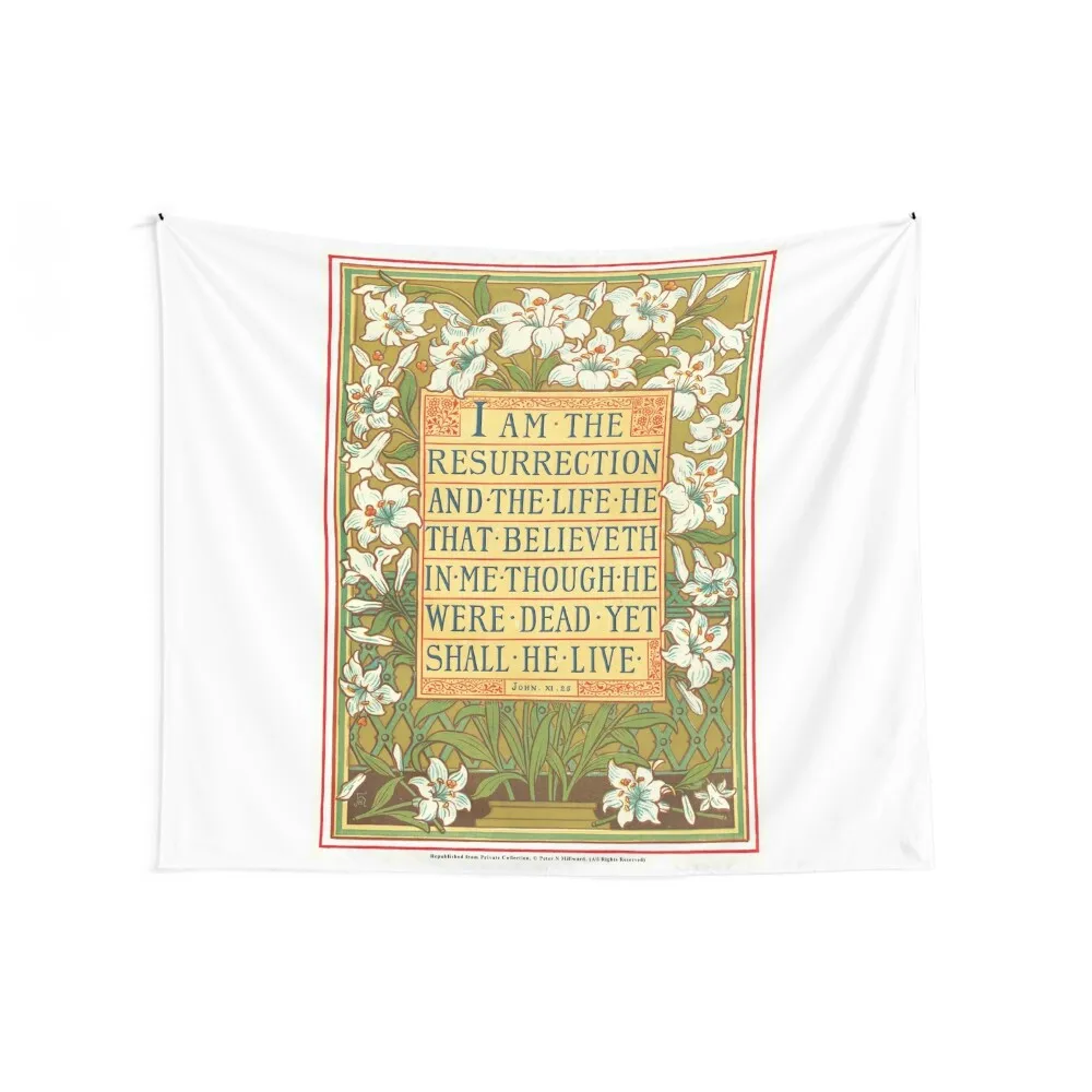 I am the Resurrection and the Life - John 11:25 Tapestry On The Wall Room Decorator Tapestry
I am the Resurrection and the Life - John 11:25 Tapestry On The Wall Room Decorator Tapestry